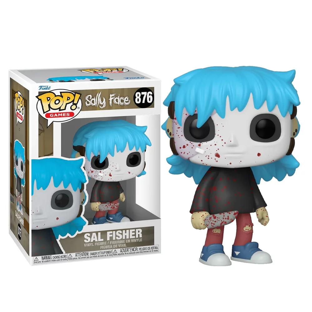 Funkoo Sally Face - Sal Fisher #876 Vinyl Action Figure Pop! Toys birthday gift collectible ornaments