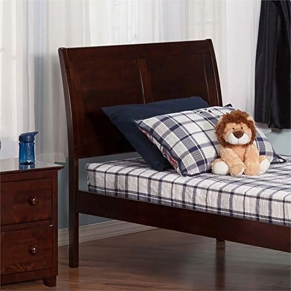 Sleigh Headboard In Walnut