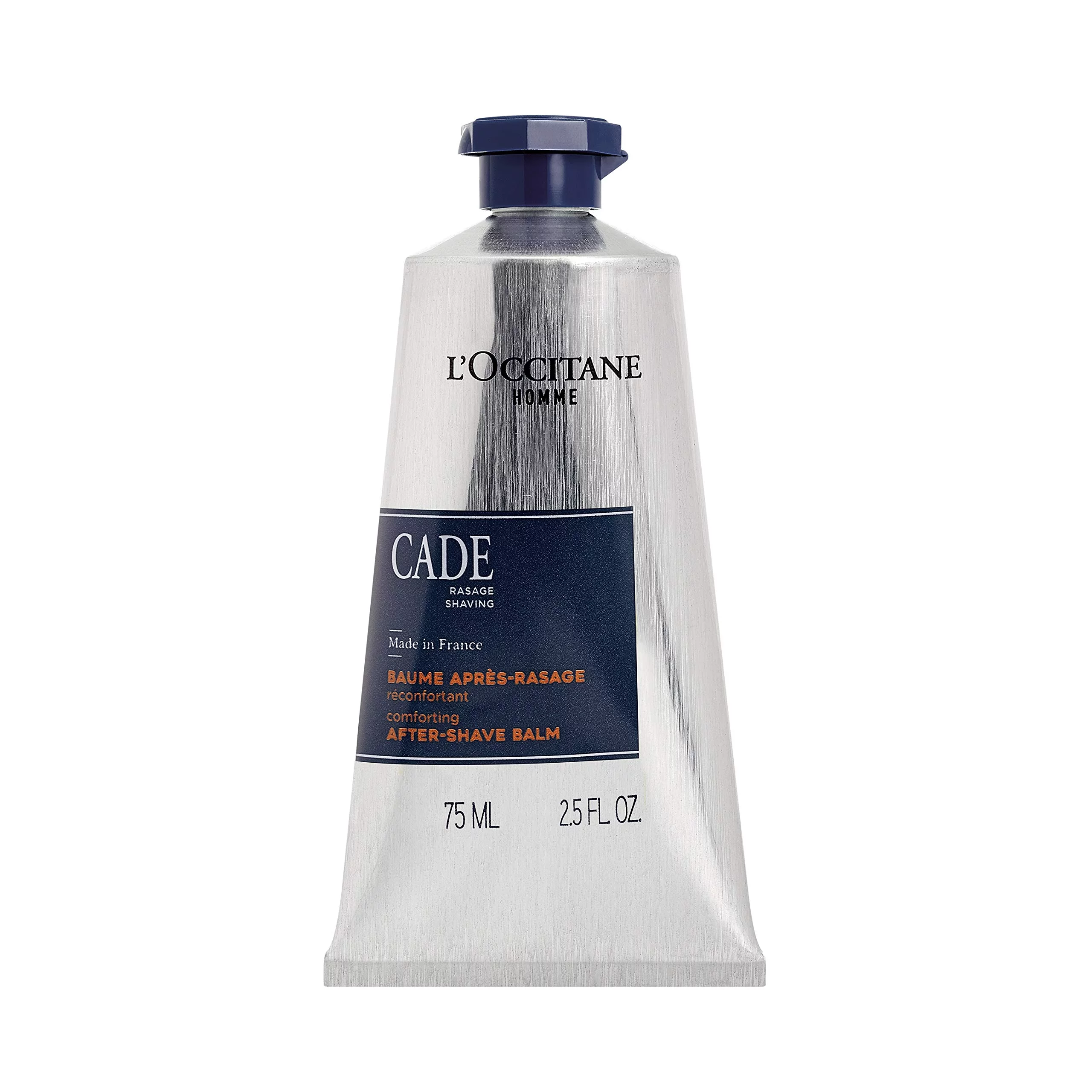 L,Occitane Soothing Cade After Shave Balm, 2.5 Fl Oz: Hydrating, Soothe After Shave, Reduce Feelings Of Irritation, With Shea Butter, Woodsy Scent.