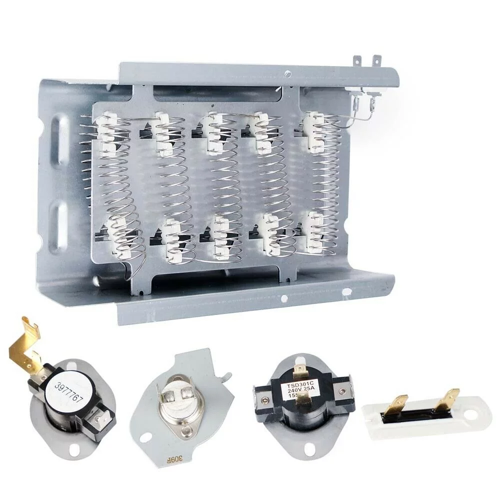 279838 Dryer Heating Element Fuse Kit for Whirlpool Roper Kenmore Maytag 3392519