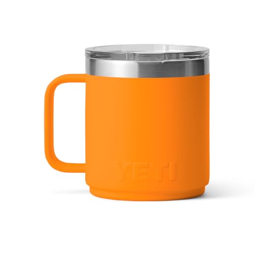 YETI Rambler 10 oz Stackable Mug, Vacuum Insulated, Stainless Steel with MagSlider Lid, Stainless