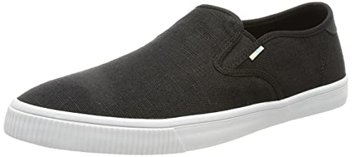 TOMS Mens Baja Slip On Sneakers Shoes Casual - Black