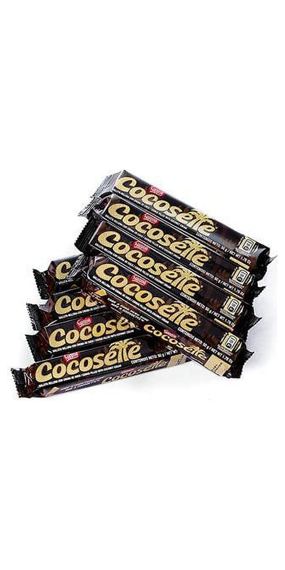 Cocosette, Wafer Cookie Filled with Coconut Cream - 50g each (Pack of 54)
