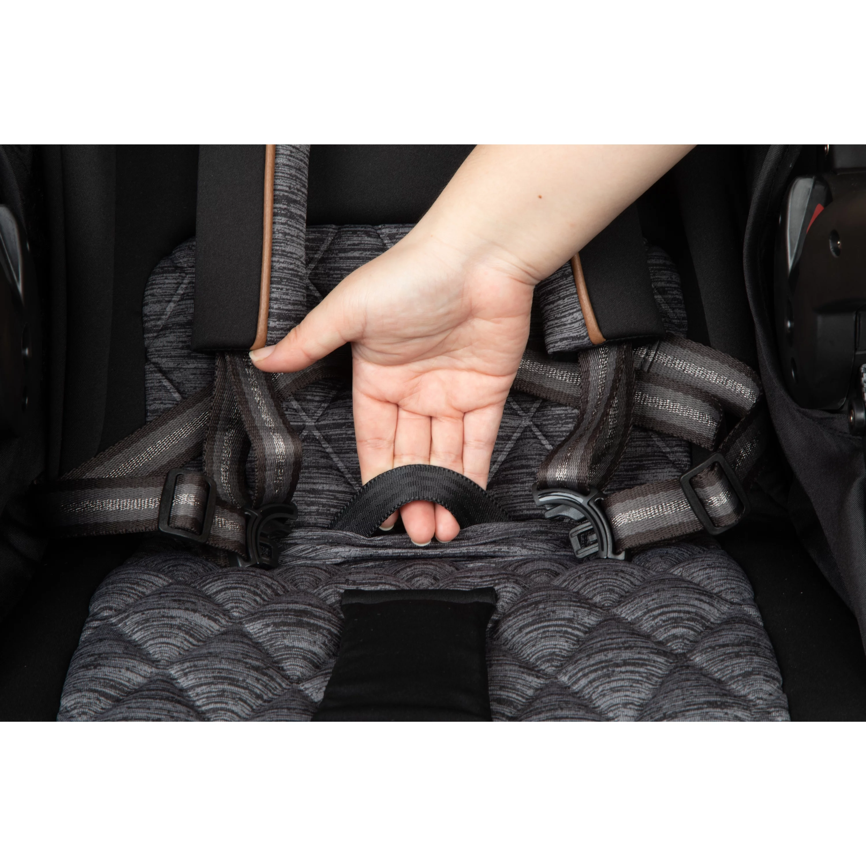 Monbebe Bolt Travel System Stroller and Infant Car Seat, Urban Boho