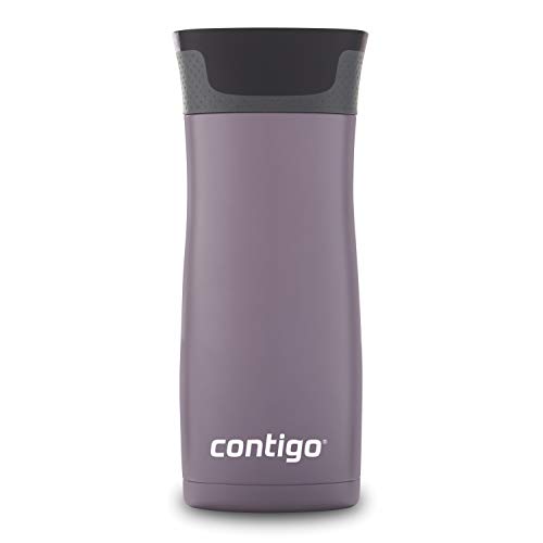 Contigo AUTOSEAL West Loop Vacuum-Insulated Stainless Steel Travel Mug with Easy-Clean Lid 20 oz Sake