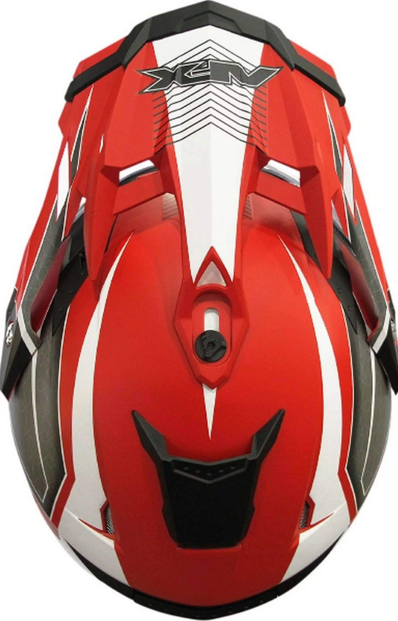 AFX FX-41DS Range Dual Sport Motorcycle Helmet Matte Red SM