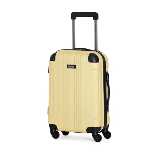Kenneth Cole REACTION Out of Bounds Lightweight Hardshell 4-Wheel Spinner Luggage, Cobalt Blue, 20-Inch Carry On