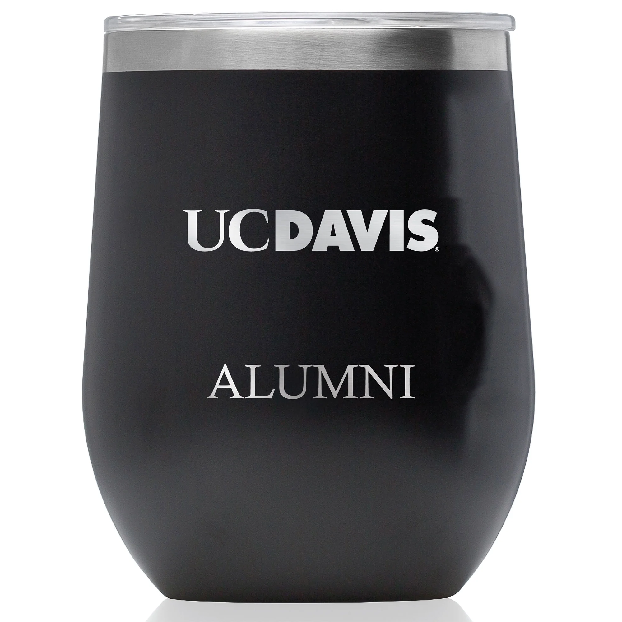 Corkcicle UC Davis Aggies 12oz. Primary Mark Alumni Stemless Wine Tumbler