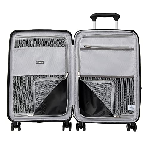 Travelpro Maxlite Air Hardside Expandable Carry on Luggage, 8 Spinner Wheels, Lightweight Hard Shell Polycarbonate Suitcase, Shadow Grey, Carry On 21-Inch