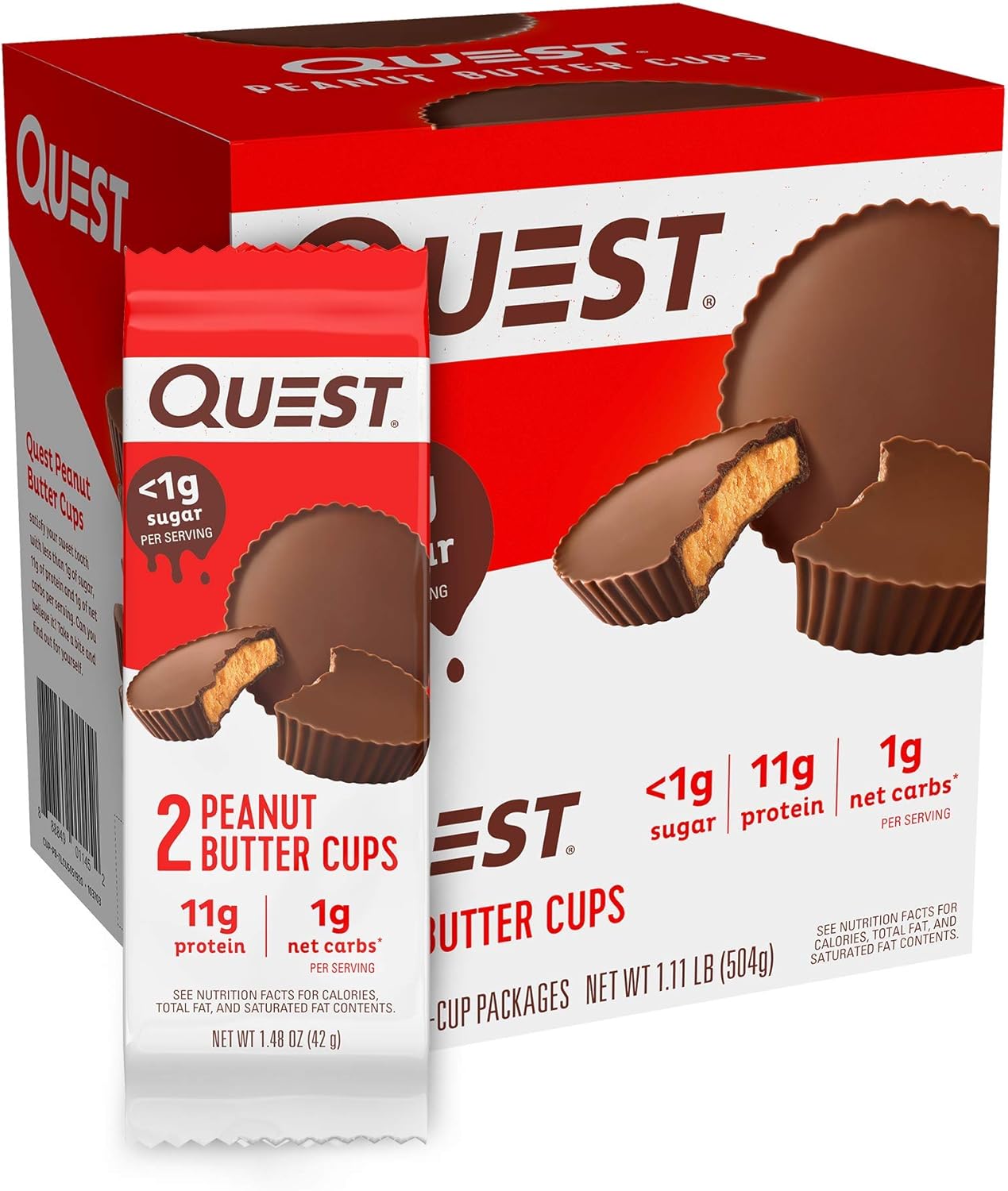 Quest Nutrition Protein Chips, Cheese Crackers & Peanut Butter Cups Variety Bundle (36 Count)