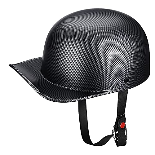 Yesmotor Baseball Style Cap Motorcycle Helmet Unisex-Adult - DOT Approved
