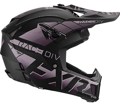 FXR Clutch Evo Snowmobile Helmet Winter Lightweight Vented Nose Guard Blue