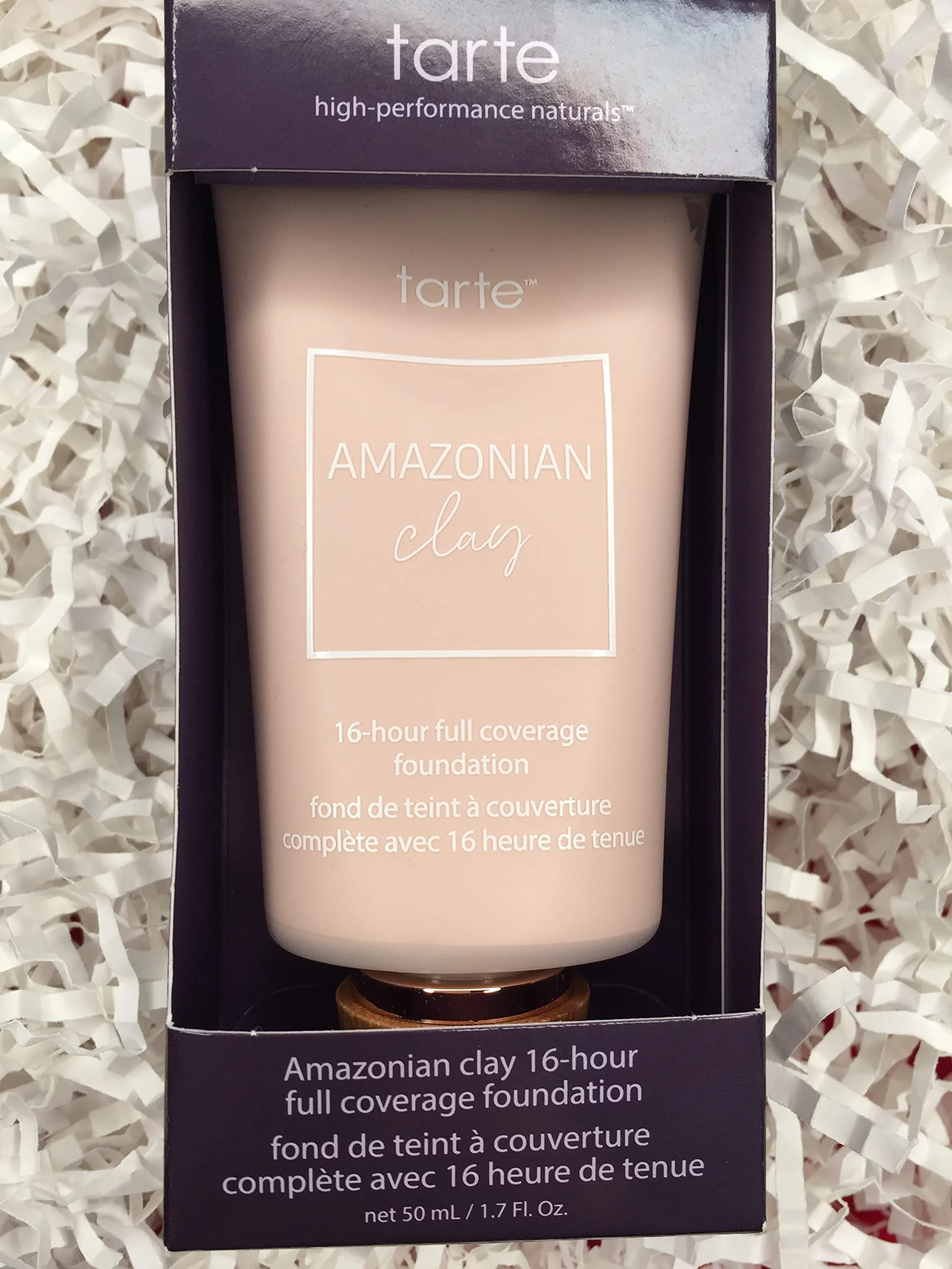Tarte Amazonian Clay 16-Hour Full Coverage Foundation 12B Fair Beige