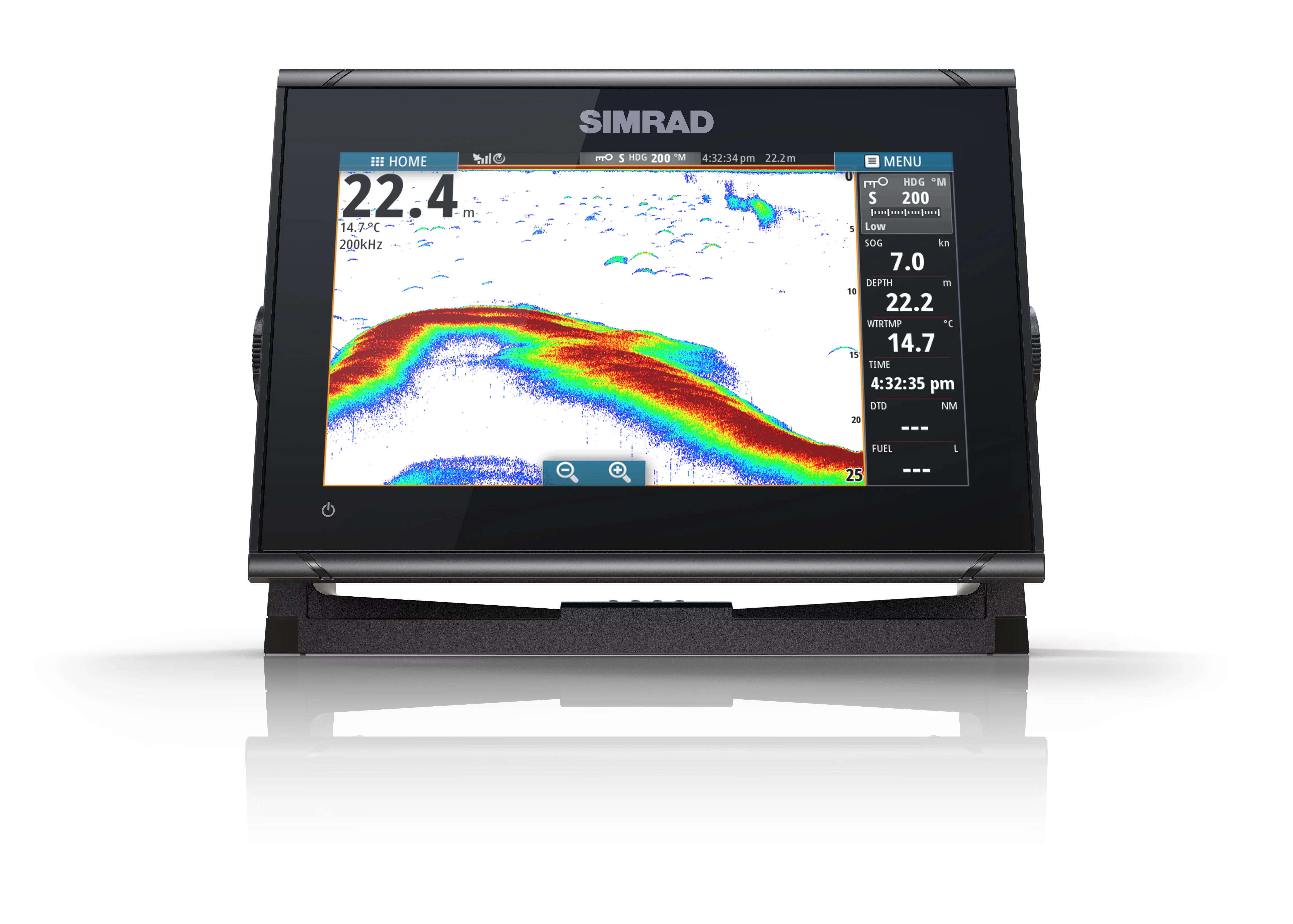 Simrad GO9 XSE with Active Imaging 3-in-1 Transducer + C-Map Discover, GPS Chart-Plotter