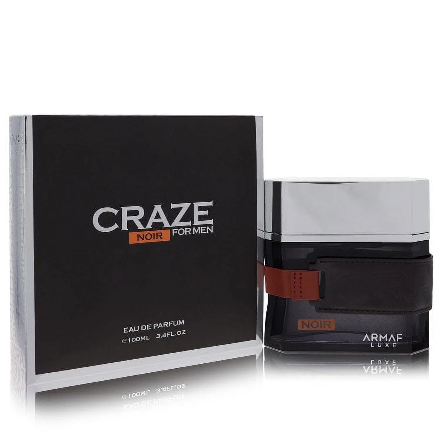 Armaf Craze Noir by Armaf Eau De Parfum Spray 3.4 oz Pack of 4