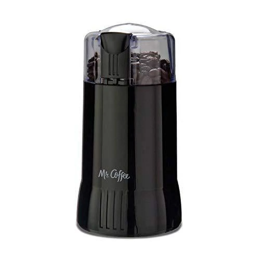 mr. coffee electric coffee grinder|coffee bean grinder| spice grinder, black