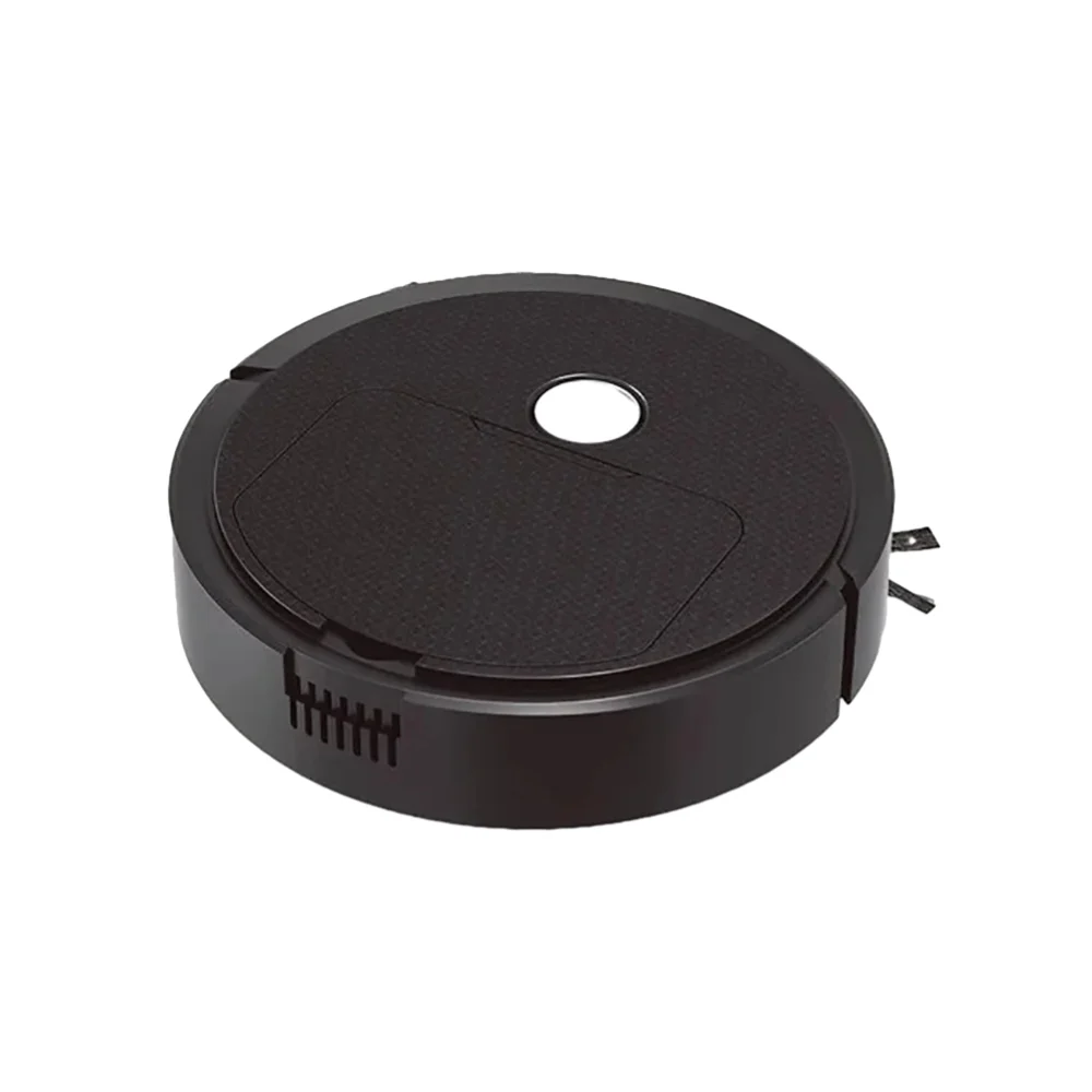 CHALKART Robot Vacuum Cleaner 3 in 1 Smart Sweeper Automatic Household Cleaning Vacuum Cleaner, Black