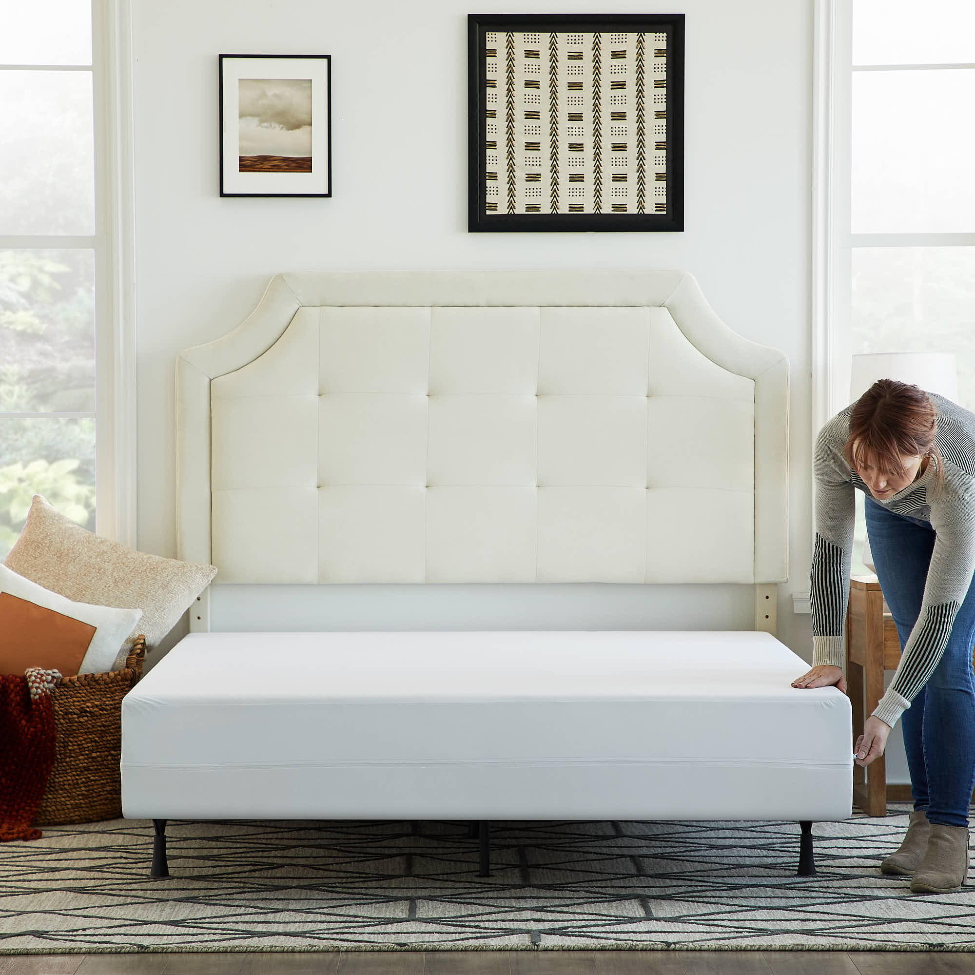 Rest Haven Box Spring Encasement Protector, California King