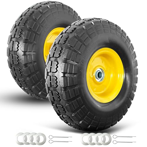 4.10/3.50-4 Tire and Wheel Flat Free,10