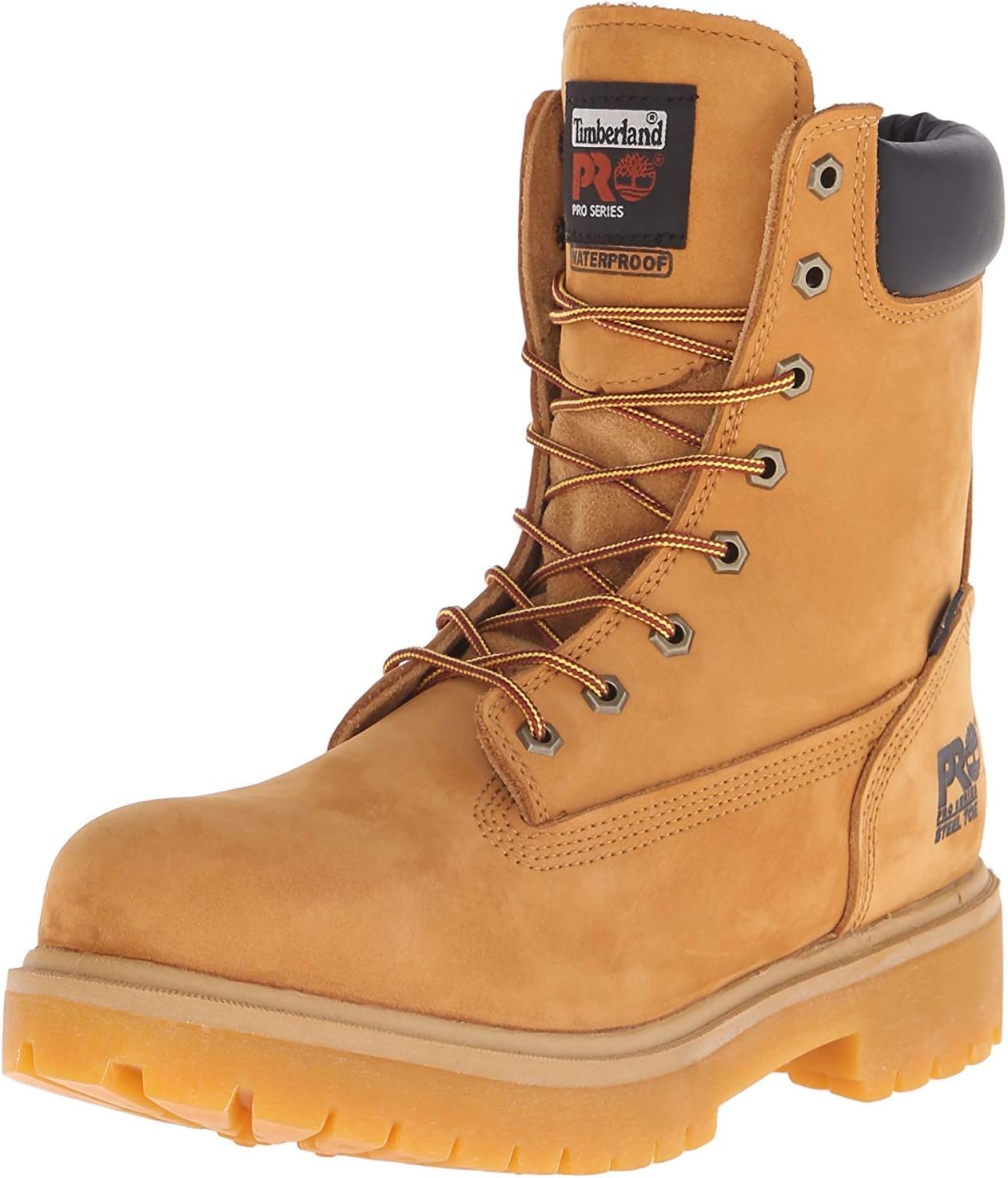 Timberland Men's Pro-8 Inch Direct Attach ST WP Wheat Nubuck 9.5 M