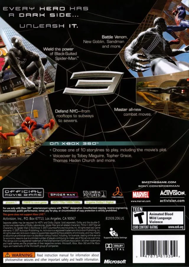 Spider-Man 3 (Xbox 360)