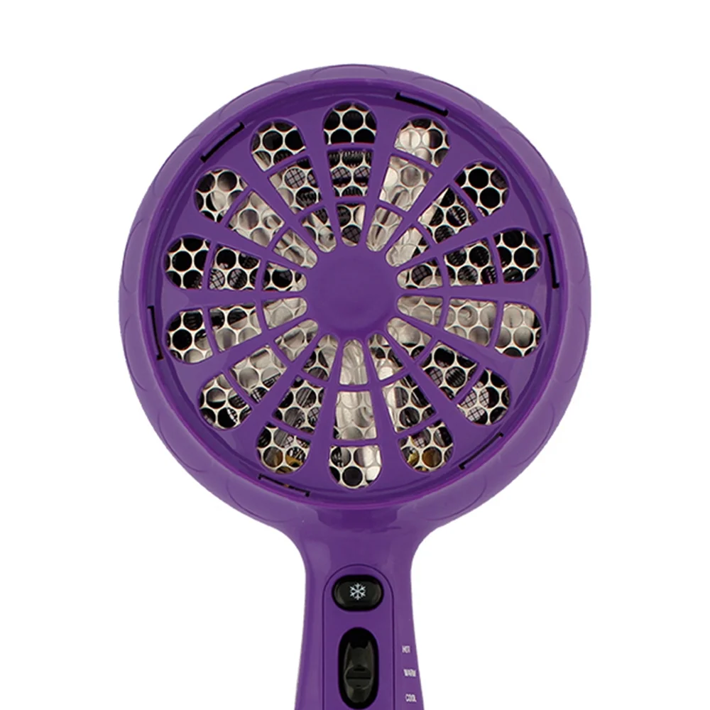 Bed Head 1875W Tourmaline + Ionic Diffuser Hair Dryer, Purple