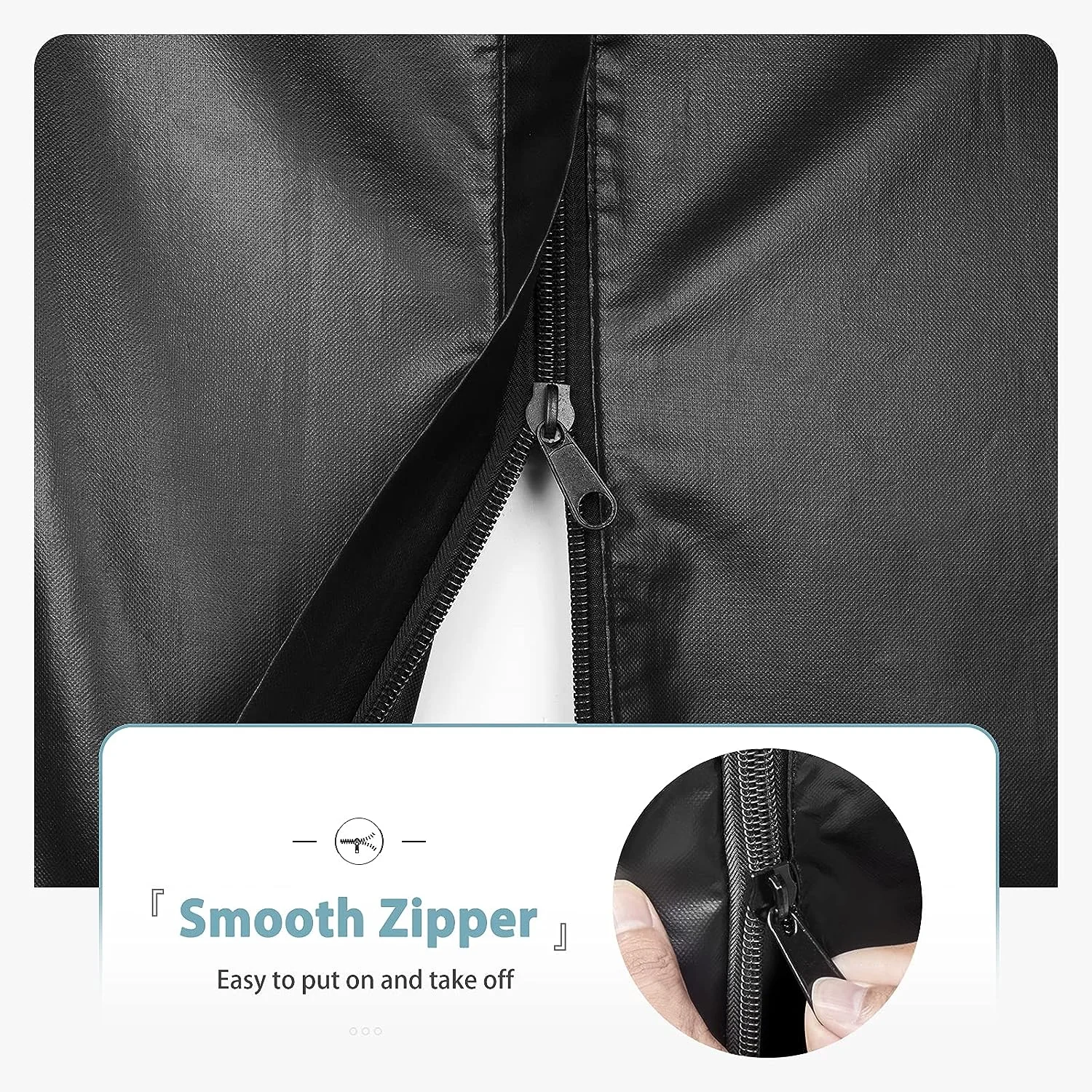 Outdoor Grill Protective Cover for Traeger Pro 34/780, BBQ 075, Z Grills 700/550 Series, Special Zipper Design, Durable & Waterproof, Easy to Install and Remove, Griddle Cover for Outdoor Grilling