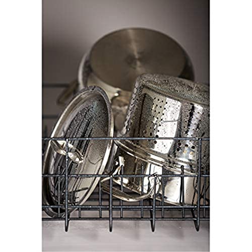 All-Clad Specialty Stainless Steel Universal Steamer for Cooking 3 Quart Food Steamer, Steamer Basket Silver