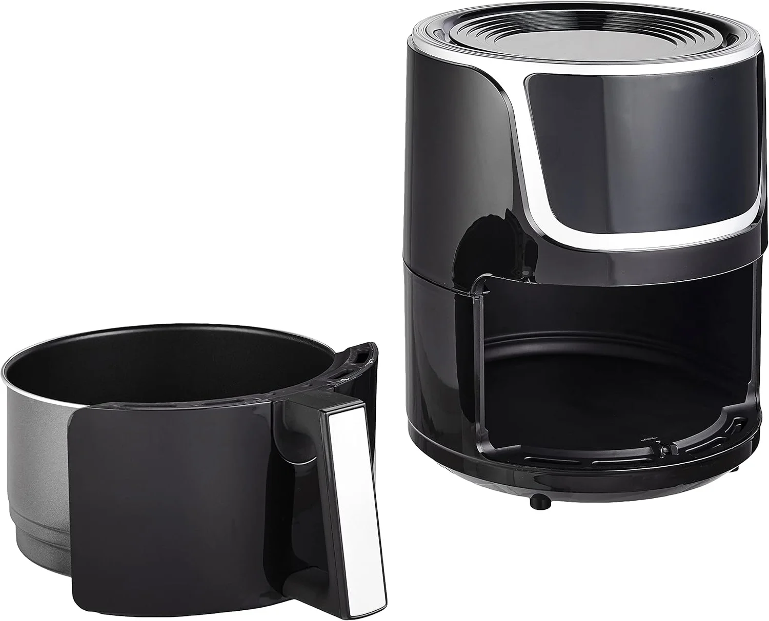 Fryer & Dehydrator Electric Air Fryer with Digital Touchscreen + Recipe Book, 5-Qt