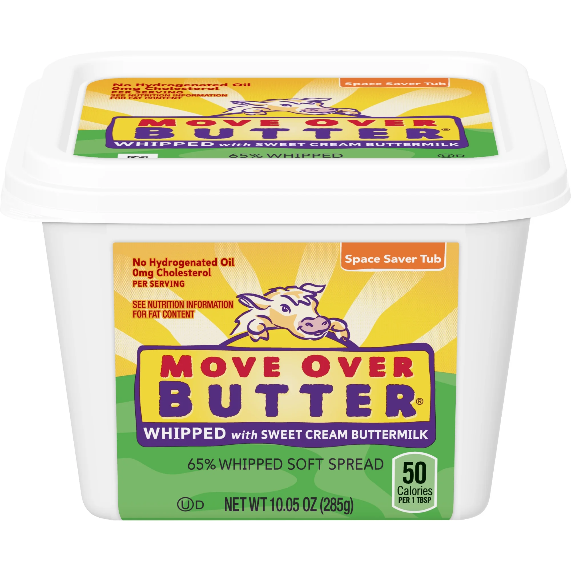 Move Over Butter Sweet Cream Buttermilk Whipped Vegetable Oil Spread, 10.05 oz
