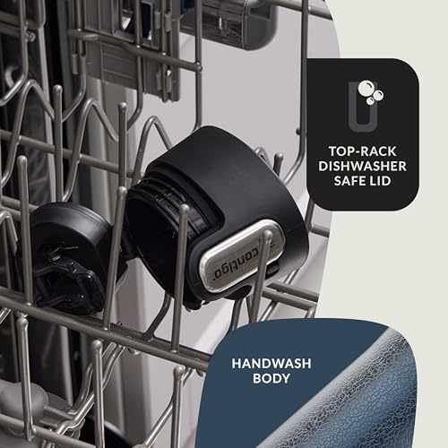 Contigo AUTOSEAL West Loop Vacuum-Insulated Stainless Steel Travel Mug with Easy-Clean Lid 20 oz Sake