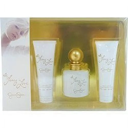 FANCY LOVE EAU DE PARFUM SPRAY 3.4 OZ & BODY LOTION 3 OZ & SHOWER GEL 3 OZ WOMEN