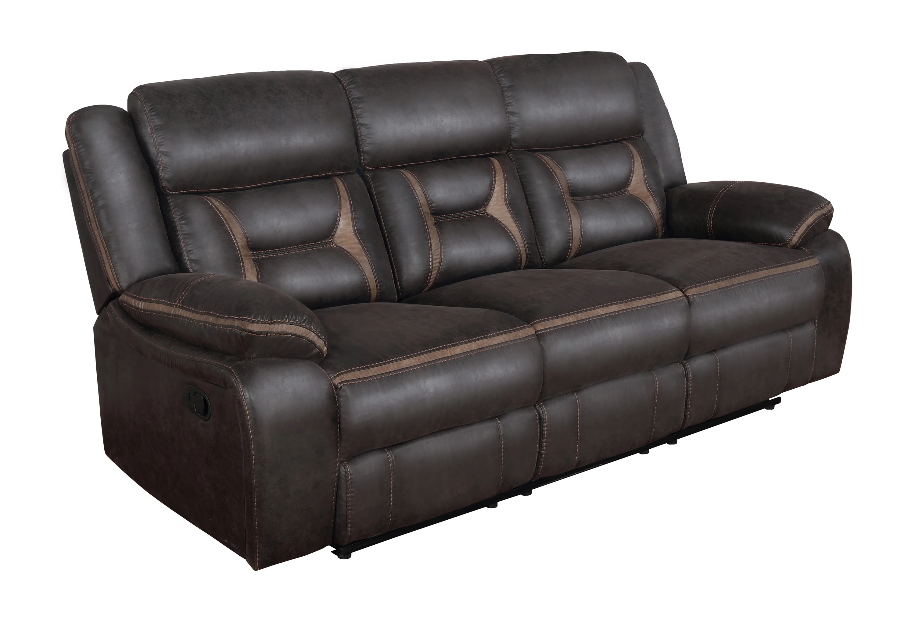 Greer Upholstered Tufted Back Motion Sofa
