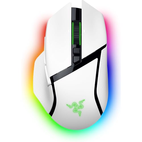 Razer Basilisk V3 Pro 35K Wireless Gaming Mouse: HyperScroll Tilt Wheel - 35K DPI Optical Sensor Gen 2-13 Customizable Controls - Chroma RGB - Optical Switches Gen 3 - Up to 140 Hr Battery - Black