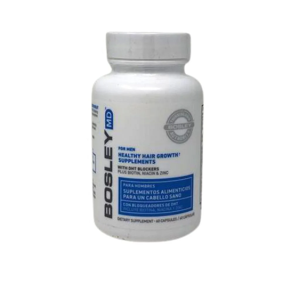 MD Healthy Hair Growth Supplements For Men - 60 Count Hair Supplement