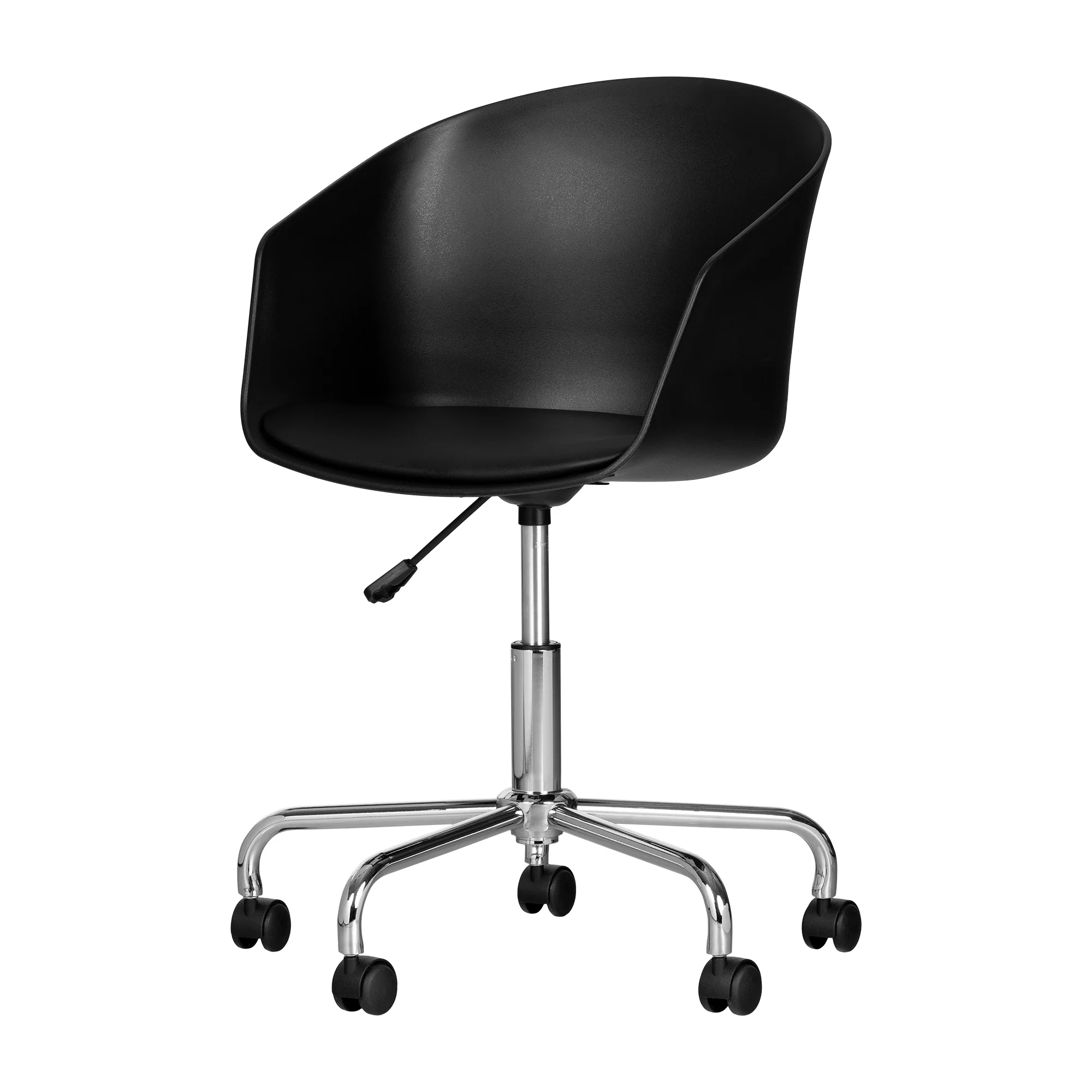 Flam Swivel Chair-Black-South Shore