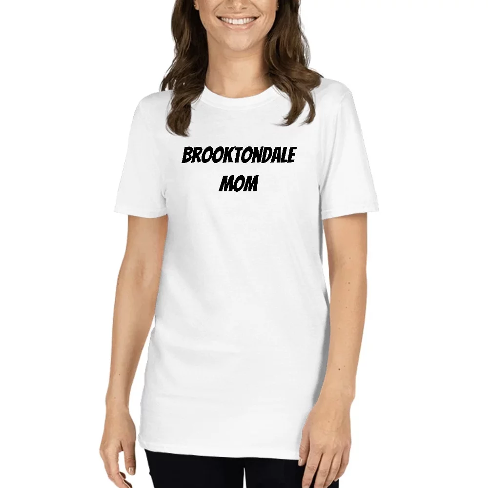 L Brooktondale Mom Short Sleeve Cotton T-Shirt By Undefined Gifts