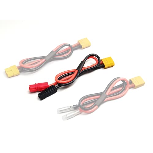 Electric Bike Battery Cable Adapter PP30/XT60/Bullet Connector Ebike Battery Cable for Electric Bike Accessories