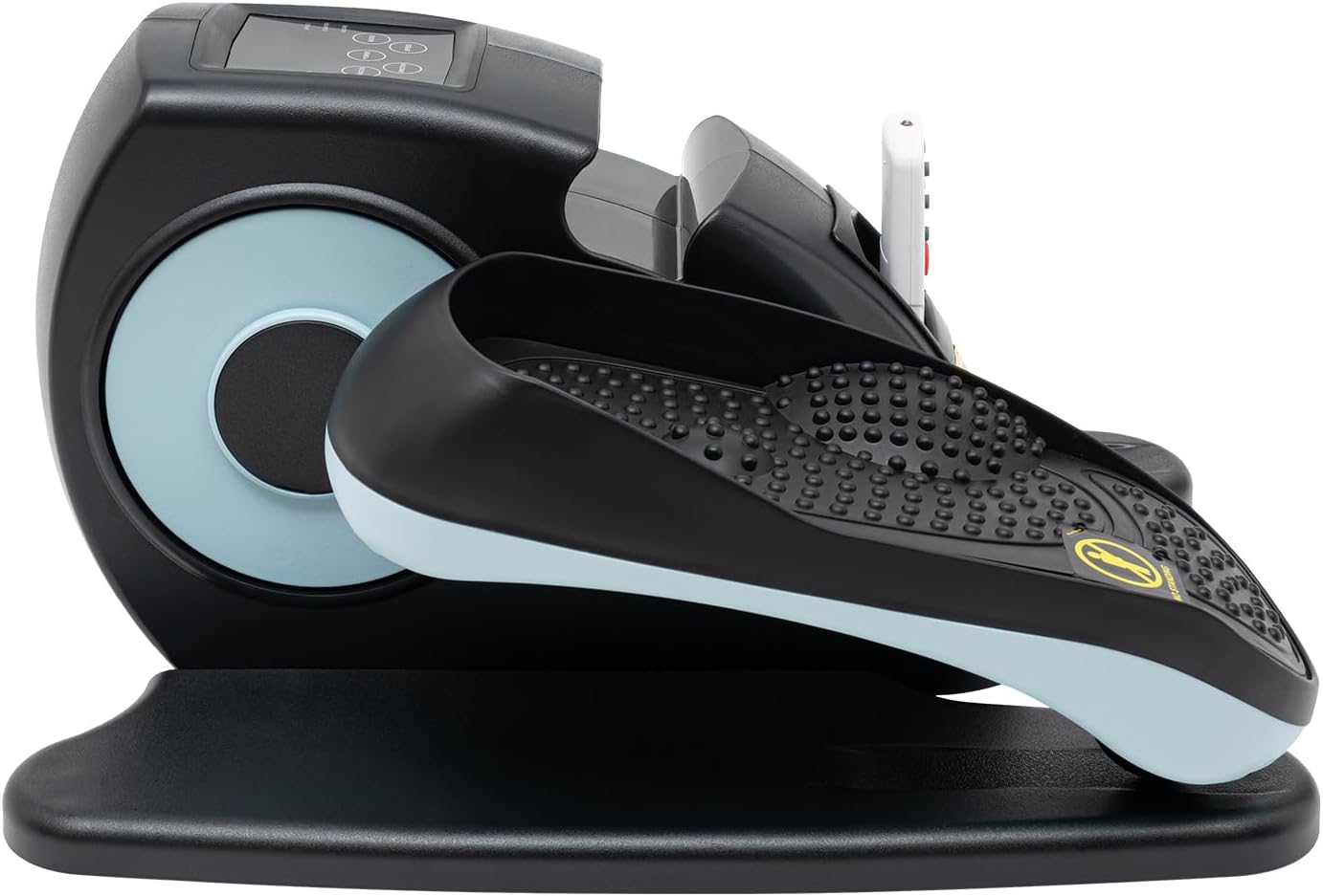 Under desk Elliptical Machine for Seniors Rehab Electric Seated Leg-foot Pedal Exerciser, for Home & Office with Remote and LCD Monitor