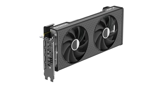 XFX Swift AMD Radeon RX 9060 XT OC Gaming Edition with 8GB GDDR6 HDMI 2xDP, AMD RDNA 4 RX 9060XT RX-96TSW8GBA