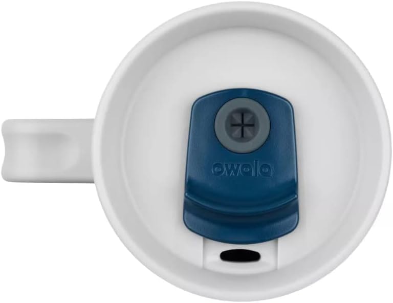 Owala Stainless Steel Triple Layer Insulated Travel Tumbler with Spill Resistant Lid, Straw, and Carry Handle, BPA Free, 40 oz, Dusty Pink (Yoga Rose)