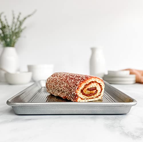 USA Pan Nonstick Standard Bread Loaf Pan, 1 Pound, Aluminized Steel