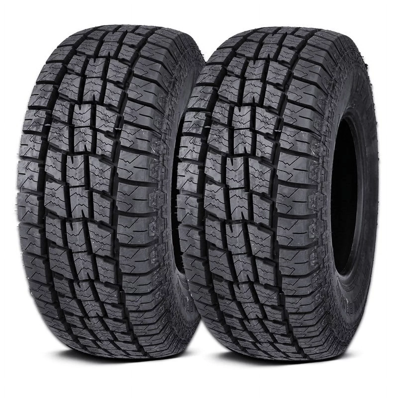 Pair of 2 Lexani Terrain Beast AT LT 245/75R16 116S 10-PLY All Terrain Truck Tires LXSTAT1675040 / 245/75/16 / 2457516 Fits: 2015 Toyota Tacoma TRD Pro, 1995-2002 Chevrolet Tahoe LT