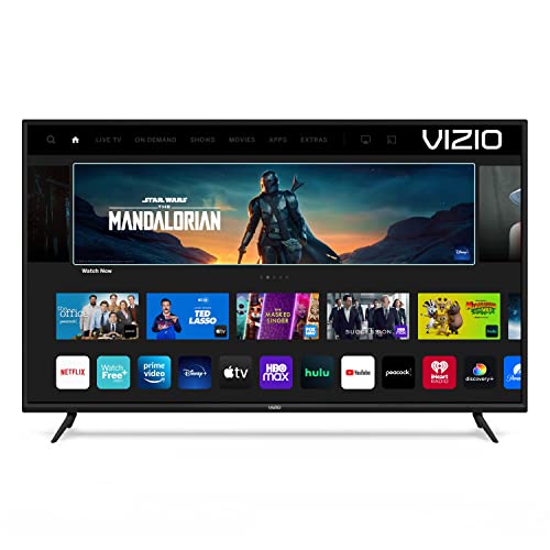 VIZIO 65-Inch V-Series 4K UHD LED HDR Smart TV with Apple AirPlay and Chromecast Built-in, Dolby Vision, HDR10+, HDMI 2.1, Auto Game Mode Low Latency Gaming, V655-J09, 2021 Model (Renewed)