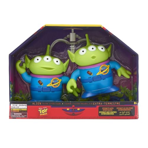 Disney Store Official Buzz Lightyear Interactive Talking Action Figure from Toy Story, Features 10+ English Phrases, Interacts with Other Figures and Toys