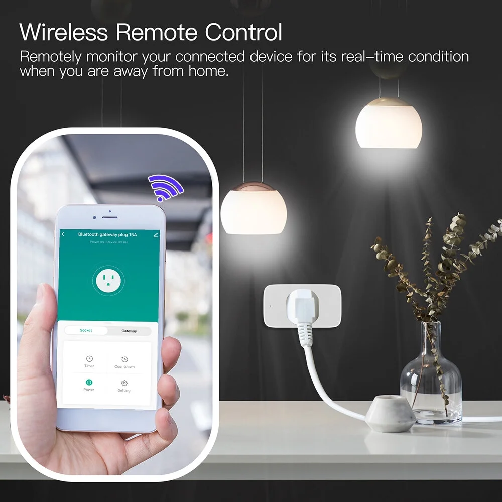 Tuya Smart Plug WiFi Socket Mini Outlet Bluetooth Gateway Hub