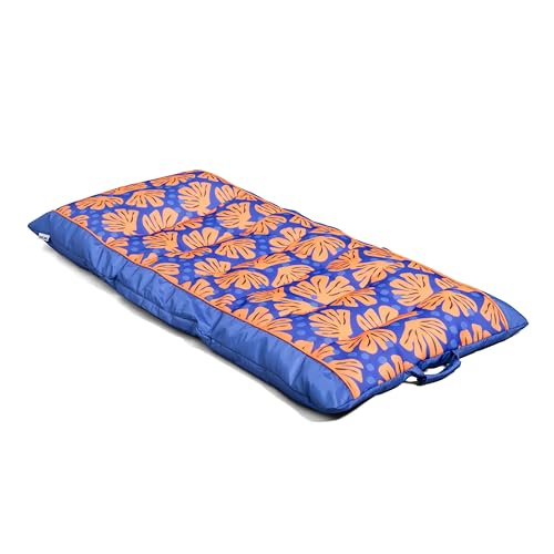 Big Joe Kona Hammock No Inflation Needed Pool Lounger with Headrest, Quick Draining Fabric, 4 feet Big