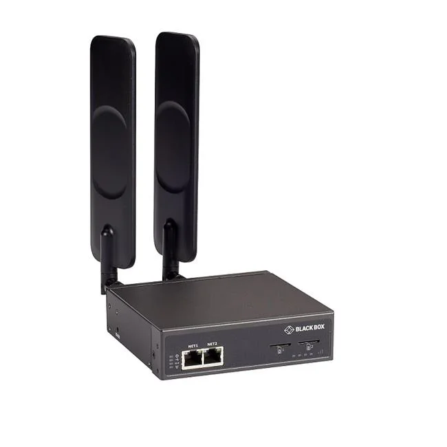 Black Box  LES1600 Series 4-Ports 4G LTE Modem US Cellular Server Console for LES1604A-R-R2