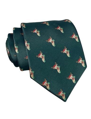 Kebocis Christmas Ties For Men Holiday Season Party Necktie Mens Novelty Fun Tie