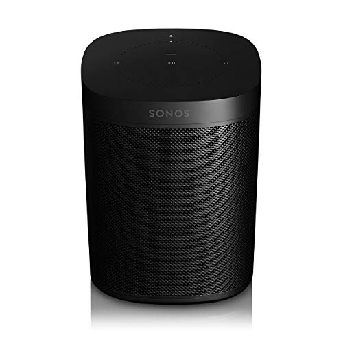 Sonos One (Gen 2) Two Room Set Voice Controlled Smart Speaker with Amazon Alexa Built in (2-Pack Black) (Renewed)